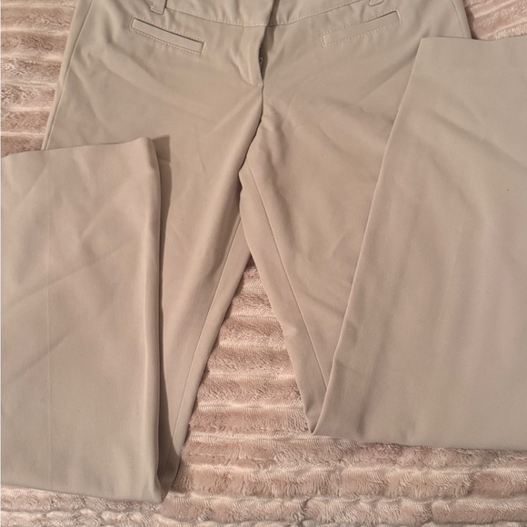 Express Editor bootcut pants in beige, size 00S, good condition - Picture 3 of 5